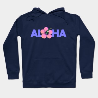 Aloha with Hibiscus Hoodie